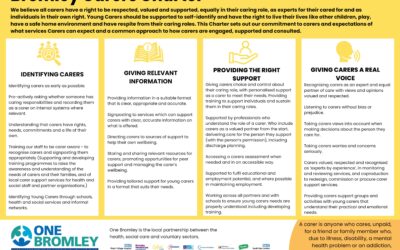 One Bromley Local Care Partnership commits to supporting unpaid carers